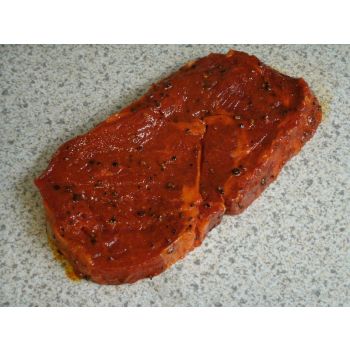 Rinds-Hohrückensteak mariniert